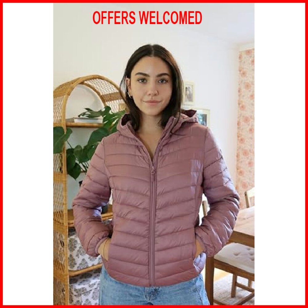 Lightweight Packable Puffer Jacket Winter Coat Wo… - image 6